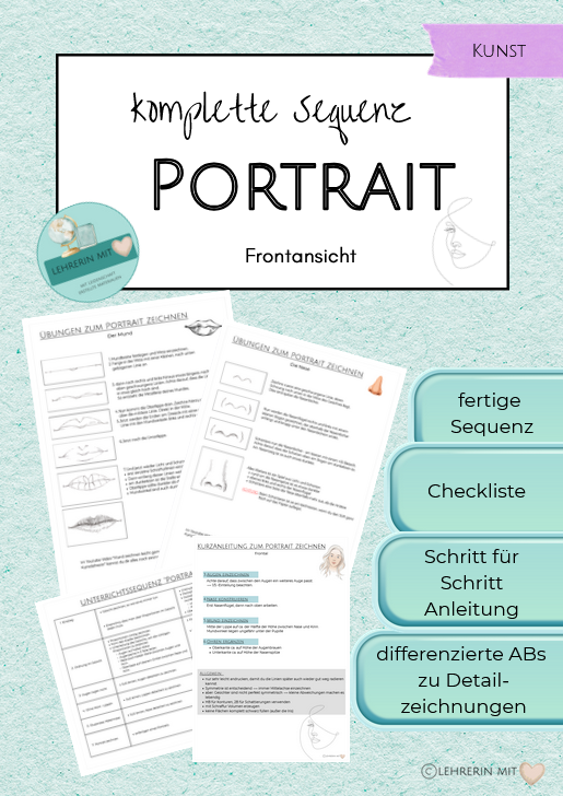 kunst portrait zeichnen